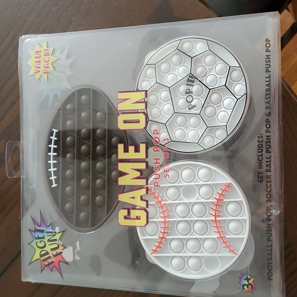NEW Sports Pop Its! - Picture 1 of 2